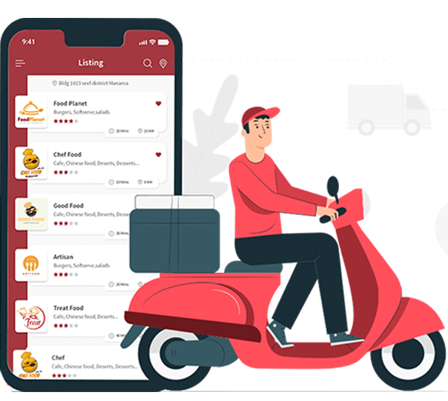 Delivery Hero Clone App